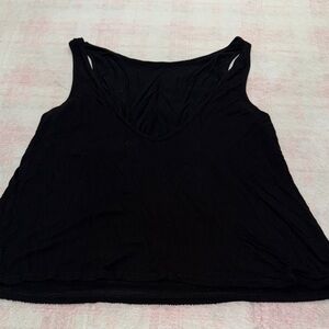 Chic Black Sleeveless Top